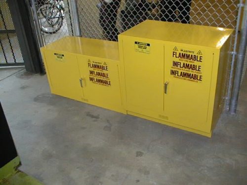 Flammable Lockers Temp