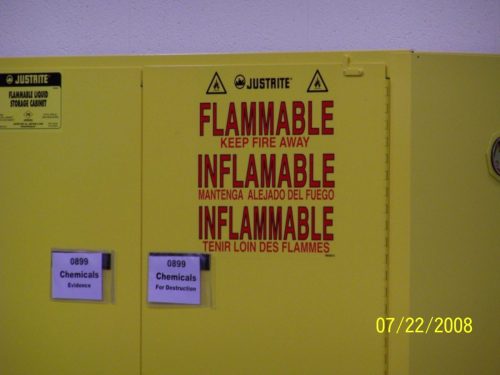 Flammable storage