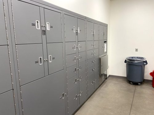 Lockers with Refrig
